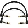 imageDAddario Instrument Cable 14quot FlatOffset 6 in PWFPRR206OSFlat  Right Angle