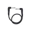 imageDAddario Instrument Cable 14quot FlatOffset 6 in PWFPRR206OSRound  Right Angle