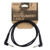 imageDAddario Instrument Cable 14quot FlatOffset 6 in PWFPRR206OSRound  Right Angle