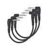 imageDAddario Instrument Cable 14quot FlatOffset 6 in PWFPRR206OSRound  Right Angle