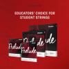 imageDAddario Prelude Violin Single String Single G String 44 Scale Medium Tension  J814 44M  Solid Steel Core Warm Tone Economical and Durable  Educators Choice for Student Strings  1 StringSingle G String Pack of 2
