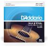 imageDAddario Silk ampamp Steel Acoustic Guitar Strings  EJ406 String  Warm Mellow Tone  Light 114712String