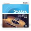 imageDAddario Silk ampamp Steel Acoustic Guitar Strings  EJ406 String  Warm Mellow Tone  Light 11476String