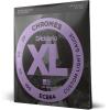 imageDAddario XL Chromes Flat Wound Bass Guitar Strings  ECB81  Long Scale  Regular Light 45100Long Scale