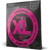 imageDAddario XL Chromes Flat Wound Bass Guitar Strings  ECB81  Long Scale  Regular Light 45100Super Long Scale