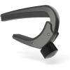 imageDAddario Guitar Capo for Acoustic and Electric Guitar  NS Capo Lite  Adjustable Tension  Guitar Accessories  Works for 6 String and 12 String Guitars  Lite  BlackMetallic Grey