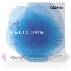 imageDAddario Helicore 44 Size Violin String Set with Aluminum Wound E String  H310W 44M  Stranded Steel Core for a Clear Warm Tone  Medium TensionSingleLow C