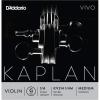 imageDAddario Kaplan Vivo Violin String  Single D String  KV313 14M  Violin Strings  14 Scale Medium TensionG String