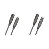 imageDAddario XLR Cable  Microphone Cable  Shielded for Noise Reduction  XLR Male to XLR Female  Classic Series Balanced Mic Cable  25 Feet762 Meters  1 Pack10 feet Pack of 2