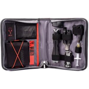 imageDAddario Accessories Guitar Maintenance Kit  Guitar Tool Kit  Guitar Setup Kit  Perfect Kit for Guitar Tech BlackBass