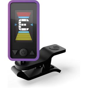 imageDAddario Accessories Guitar Tuner  Eclipse Headstock Tuner  Clip On Tuner for Guitar  Great for Acoustic Guitars ampamp Electric Guitars  Quick ampamp Accurate Tuning  BlackPurple