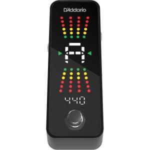 imageDAddario Accessories Guitar Tuner Pedal  Chromatic Tuner for Electric Guitars Bass Guitars and More  Rugged Aluminum Enclosure  Fast and Accurate  True Bypass with Full Color DisplayPedal Tuner Plus