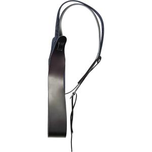 imageDAddario Accessories Leather Banjo Strap  Cradle Style  Strap for Banjo  Black Standard 25LBNJ00DXBlack Leather