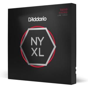 imageDAddario Bass Guitar Strings NYXL Nickel Plated NYXL4095 Super Light Gauge 4095 Long Scale 4String Set Pack of 1Heavy  55110