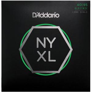 imageDAddario Bass Guitar Strings NYXL Nickel Plated NYXL4095 Super Light Gauge 4095 Long Scale 4String Set Pack of 1Super Light  4095