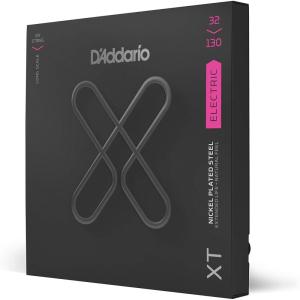 imageDAddario Bass Guitar Strings XT Coated Electric XTB45105 Light TopMedium Bottom 45105 4String Set Pack of 1Regular Light  6String  32130