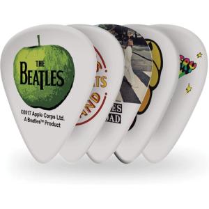 imageDAddario Beatles Guitar Picks  The Beatles Collectable Guitar Picks  Logo  Collectible TinPicksAlbums
