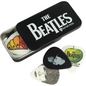 imageDAddario Beatles Guitar Picks  The Beatles Collectable Guitar Picks  Logo  Collectible TinPicksLogo