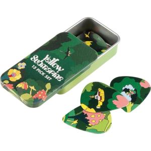 imageDAddario Beatles Guitar Picks  The Beatles Collectable Guitar Picks  Logo  Collectible TinPicksPepperland Woods
