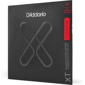 imageDAddario Classical Guitar Strings XT Coated XTC45 Normal Tension 6String Set Pack of 1Normal Tension
