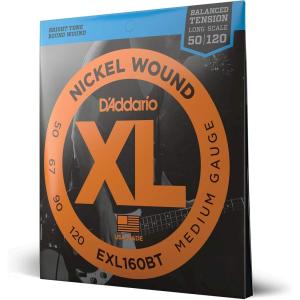 imageDAddario EXL170BT 45107 Gauge Nickel Wound Bass Guitar Strings Balanced Tension LightMedium