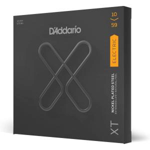 imageDAddario Electric Guitar Strings XT Nickel Coated XTE1046 Regular Light Gauge 1046 6String Set Pack of 1Regular Light  7String  1059