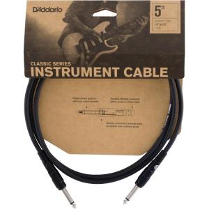 imageDAddario Guitar Cable  14 Inch Male to 14 Inch Male  Classic Series  10 Feet305 Meters  Straight  1 PackStraight End