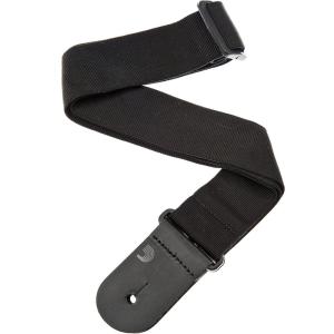 imageDAddario Guitar Strap Camouflage Leather Adjustable from 35 to 595 One Size 50G04Black Tube
