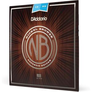 imageDAddario Guitar Strings  Acoustic Guitar Strings  Nickel Bronze  For 6 String Guitar  Natural Clear ampamp Focused Tone  NB1253  Light 1253Light  1253