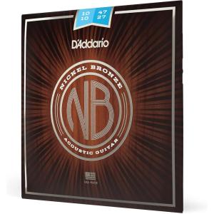imageDAddario Guitar Strings  Acoustic Guitar Strings  Nickel Bronze  For 6 String Guitar  Natural Clear ampamp Focused Tone  NB1253  Light 1253Light 12String  1047
