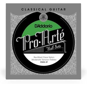 imageDAddario Guitar Strings  ProArte Nylon Guitar Strings  RNN3T  Classical Guitar Strings  Half Sets Normal Tension Rectified Clear NylonModerate Tension