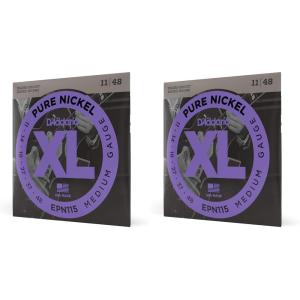 imageDAddario Guitar Strings  XL Pure Nickel Electric Guitar Strings  Round Wound  Warm Bright Vintage Sound  EPN110  Regular Light 1045BluesJazz Rock  1148 Pack of 2