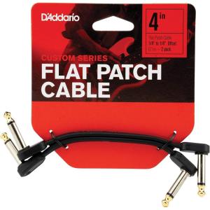 imageDAddario Instrument Cable 14quot FlatOffset 6 in PWFPRR206OSFlat  Offset