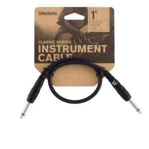 imageDAddario Instrument Cable 14quot FlatOffset 6 in PWFPRR206OSRound  Straight End