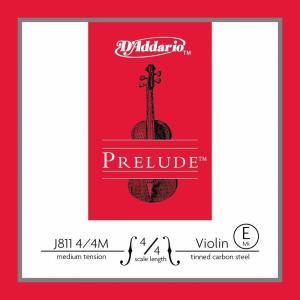 imageDAddario Prelude Violin 10Blk E 44 Med J81144MB10
