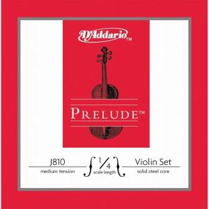 imageDAddario Prelude Violin 10Blk Set 14 Med J81014MB10