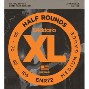 imageDAddario XL Half Rounds Bass Guitar Strings  ENR70  Long Scale  Super Light 4095Long Scale
