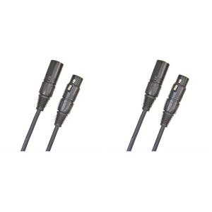 imageDAddario XLR Cable  Microphone Cable  Shielded for Noise Reduction  XLR Male to XLR Female  Classic Series Balanced Mic Cable  25 Feet762 Meters  1 Pack10 feet Pack of 2