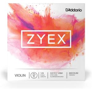imageDAddario Zyex Violin Single D String 34 Scale Medium Tension18 Scale
