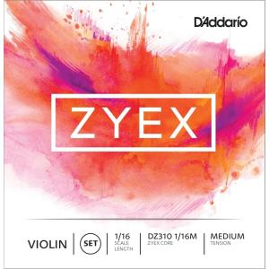 imageDAddario Zyex Violin String Set 14 Scale Medium Tension116 Scale