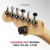 imageDAddario Guitar Tuner  Micro Headstock Tuner  Tuner for Acoustic Guitar Electric Guitar Bass Guitar Mandolin Banjo Ukulele  Compact ampamp Discrete  Clip On  1 PackSingle Pack