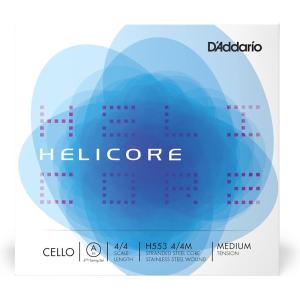 imageDAddario Helicore FourthsTuning Cello Set 44 Scale Medium TensionA String