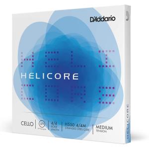 imageDAddario Helicore FourthsTuning Cello Set 44 Scale Medium TensionFull Set
