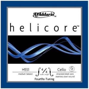 imageDAddario Helicore FourthsTuning Cello Set 44 Scale Medium TensionG String
