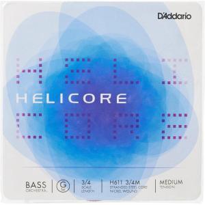 imageDAddario Helicore Orchestral Bass String Set 34 Scale Medium Tension Model H610 34MG String