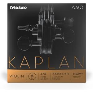 imageDAddario Kaplan Amo Violin Strings  Full Set  KA310 44M  Violin Strings  44 Scale Medium TensionHeavy Tension