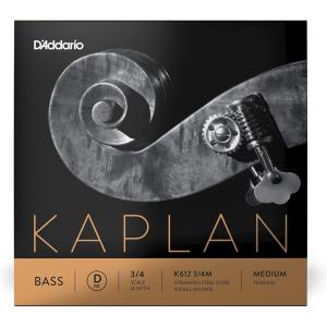 imageDAddario Kaplan Bass Strings  Full Set  K610 34L  For Upright Bass Double Bass  34 Scale Light TensionD String