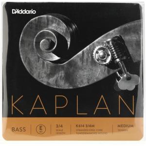 imageDAddario Kaplan Bass Strings  Full Set  K610 34L  For Upright Bass Double Bass  34 Scale Light TensionE String