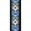 imageDAddario Accessories Planet Waves 50J00 2Inch Tubular Webbing with Blue Jacquard DesignBlue Jacquard