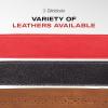 imageDAddario Accessories Planet Waves Garment Leather Guitar Strap BrownBrown
